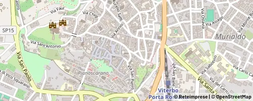 Mappa Viterbo