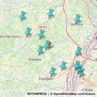 Mappa Contrada colle ionne, 65019 Pianella PE, Italia (5.12)