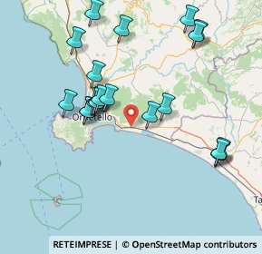 Mappa Via Adriatico, 58011 Capalbio GR, Italia (16.472)