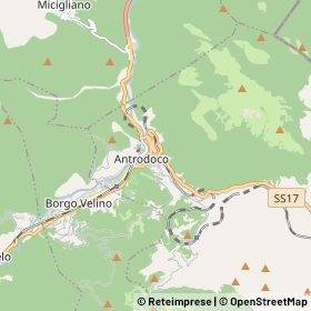 Mappa Antrodoco