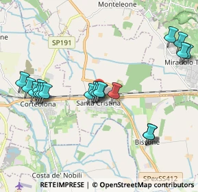 Mappa SP 234, 27010 Santa Cristina e Bissone PV, Italia (2.136)