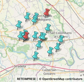 Mappa SP 234, 27010 Santa Cristina e Bissone PV, Italia (6.12105)