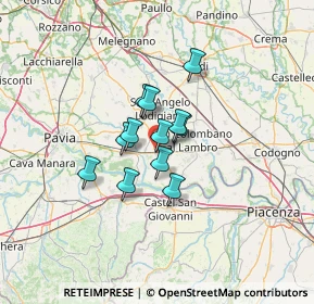 Mappa SP 234, 27010 Santa Cristina e Bissone PV, Italia (7.985)