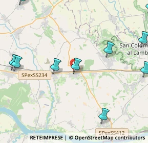 Mappa SP 234, 27010 Santa Cristina e Bissone PV, Italia (6.45308)