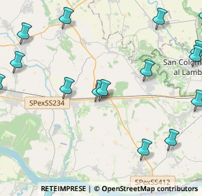 Mappa SP 234, 27010 Santa Cristina e Bissone PV, Italia (6.29944)