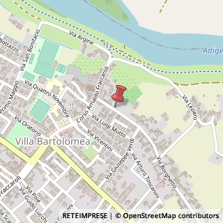 Mappa Via Borghetto, 23, 37049 Villa Bartolomea, Verona (Veneto)