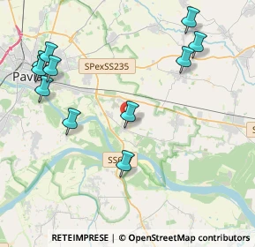 Mappa Via Volta Alessandro, 27100 Pavia PV, Italia (4.84909)