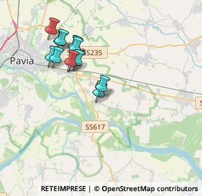 Mappa Via Volta Alessandro, 27100 Pavia PV, Italia (3.54462)