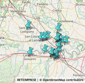 Mappa Via Alcide De Gasperi, 26863 Orio Litta LO, Italia (11.3265)