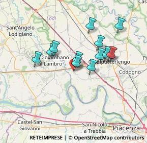 Mappa Via Alcide De Gasperi, 26863 Orio Litta LO, Italia (6.03846)