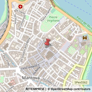 Mappa Piazza Leon Battista Alberti, 20, 46100 Mantova, Mantova (Lombardia)