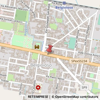 Mappa Via XX Settembre, 12, 27011 Belgioioso, Pavia (Lombardia)