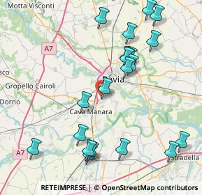 Mappa Via Turati Filippo, 27028 Pavia PV, Italia (9.099)