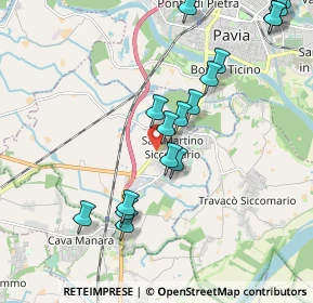 Mappa Via F .Turati, 27028 San Martino Siccomario PV, Italia (2.19353)