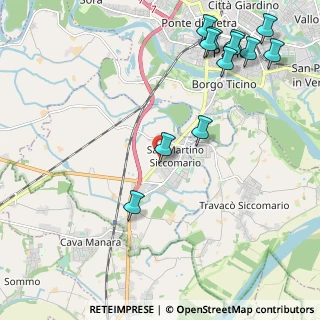 Mappa Via F .Turati, 27028 San Martino Siccomario PV, Italia (2.7225)