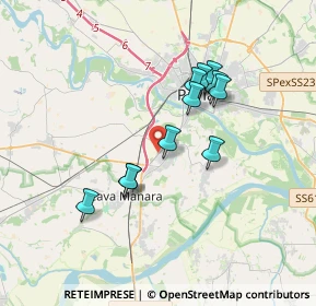 Mappa Via F .Turati, 27028 San Martino Siccomario PV, Italia (2.99091)