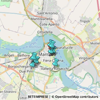 Mappa Via Camillo Benso Cavour, 46100 Mantova MN, Italia (1.21455)