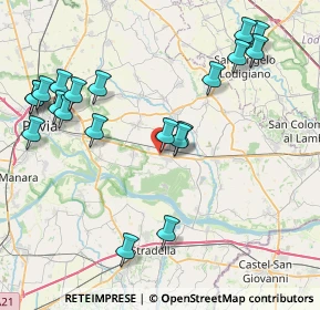 Mappa Via Privata Mons. Giuseppe Masnini, 27011 Belgioioso PV, Italia (9.4355)