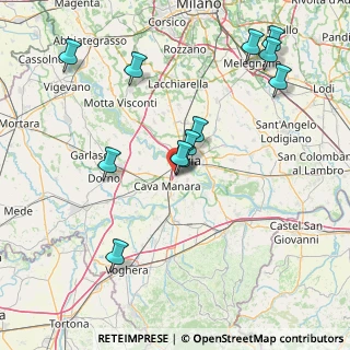 Mappa 27100 Pavia PV Italia, 27028 San Martino Siccomario PV, Italia (16.7975)
