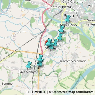 Mappa 27100 Pavia PV Italia, 27028 San Martino Siccomario PV, Italia (1.40083)