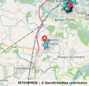 Mappa 27100 Pavia PV Italia, 27028 San Martino Siccomario PV, Italia (3.27895)
