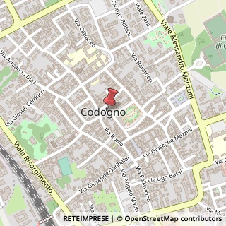 Mappa Piazza XX Settembre, 2, 26845 Codogno, Lodi (Lombardia)