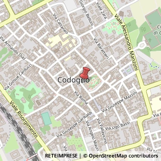 Mappa Piazza Fratelli Cairoli, 62, 26845 Codogno, Lodi (Lombardia)