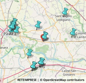 Mappa Piazza Vittorio Veneto, 27011 Belgioioso PV, Italia (9.6905)