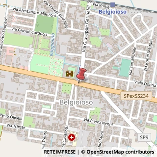 Mappa Piazza vittorio veneto 14, 27011 Belgioioso, Pavia (Lombardia)