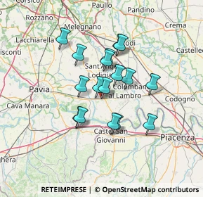 Mappa Via Circonvallazione, 27010 Santa Cristina e Bissone PV, Italia (10.48412)