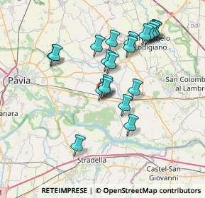 Mappa Via Ugo Dozzio, 27011 Belgioioso PV, Italia (6.758)