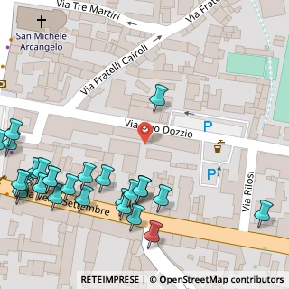 Mappa Via Ugo Dozzio, 27011 Belgioioso PV, Italia (0.0963)