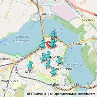 Mappa Via Giovanni Arrivabene, 46100 Mantova MN, Italia (0.64818)