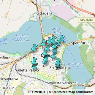 Mappa Via Giovanni Arrivabene, 46100 Mantova MN, Italia (0.6635)