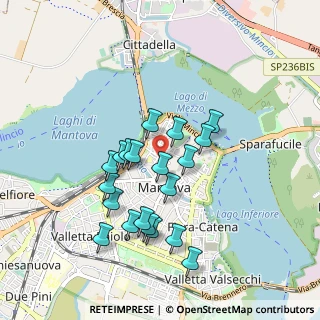 Mappa Via Giovanni Arrivabene, 46100 Mantova MN, Italia (0.823)