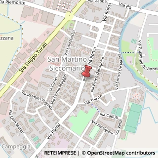 Mappa Via Roma, 148, 27028 San Martino Siccomario, Pavia (Lombardia)