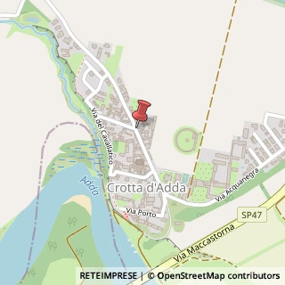 Mappa Via Roma, 78, 26020 Crotta d'Adda CR, Italia, 26020 Crotta d'Adda, Cremona (Lombardia)