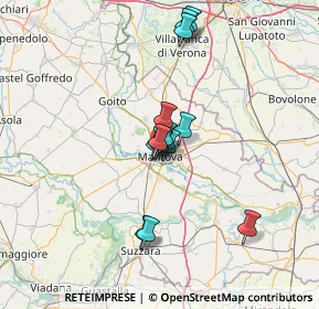 Mappa Via Dell'Arco, 46100 Mantova MN, Italia (10.29143)