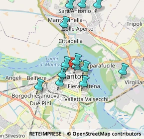 Mappa Via Dell'Arco, 46100 Mantova MN, Italia (1.67923)