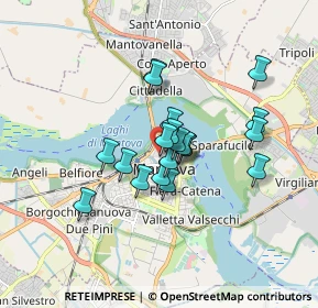 Mappa Via Dell'Arco, 46100 Mantova MN, Italia (1.2295)