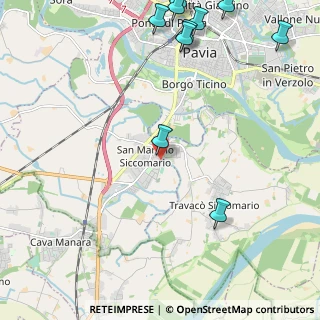 Mappa Via Guglielmo Marconi, 27028 San Martino Siccomario PV, Italia (3.25182)