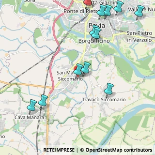 Mappa Via Guglielmo Marconi, 27028 San Martino Siccomario PV, Italia (2.68833)
