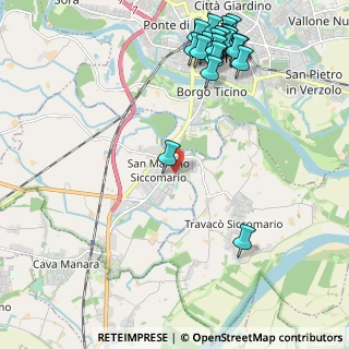 Mappa Via Guglielmo Marconi, 27028 San Martino Siccomario PV, Italia (2.752)