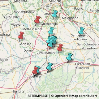 Mappa Via G. Marconi, 27028 San Martino Siccomario PV, Italia (13.21)
