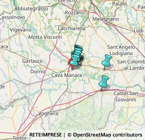 Mappa Via Guglielmo Marconi, 27028 San Martino Siccomario PV, Italia (4.98727)