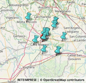 Mappa Via Guglielmo Marconi, 27028 San Martino Siccomario PV, Italia (8.646)