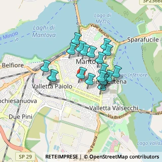 Mappa Via Giovanni Acerbi, 46100 Mantova MN, Italia (0.6505)