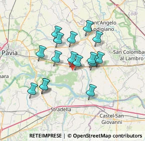 Mappa Via Belgioioso, 27011 Belgioioso PV, Italia (5.86)