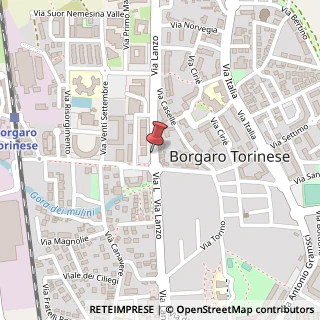 Mappa Via Lanzo, 147, 10071 Borgaro Torinese, Torino (Piemonte)