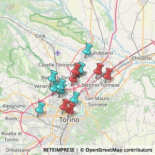 Mappa Via Marconi, 10079 Mappano TO, Italia (5.76214)